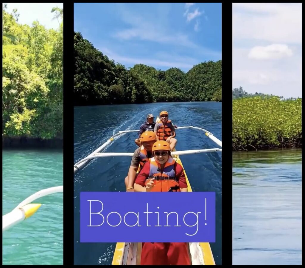 Boating in Sohoton Cove