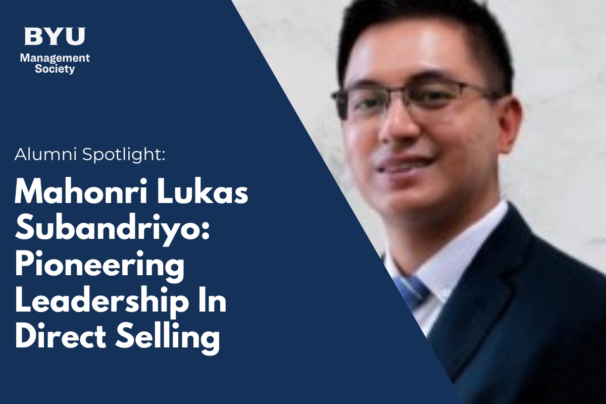 Mahonri Lukas Subandriyo: Pioneering Leadership In Direct Selling